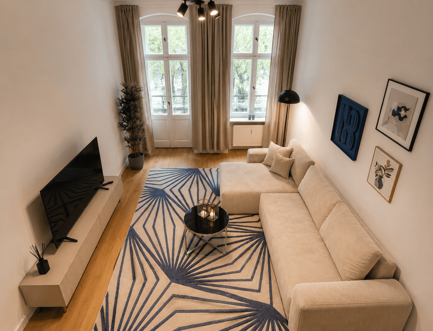 Spacious furnished apartment in Berlin Neukölln